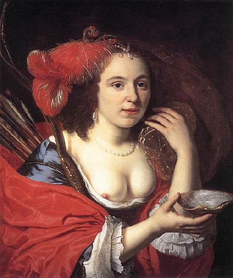 Bartholomeus van der Helst Anna du Pire as Granida